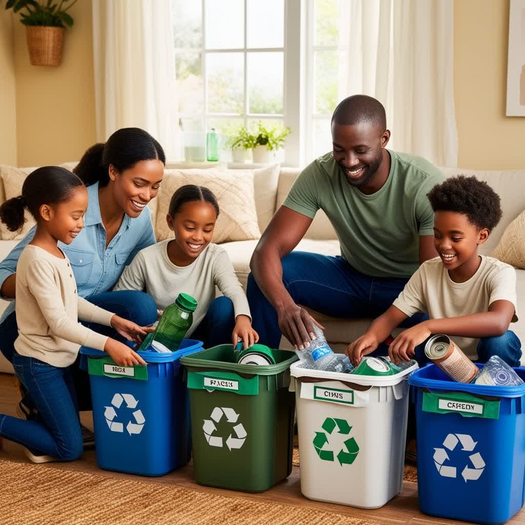 روش‌های بازیافت مواد زائد و پلاستیک در خانه-جهان بسپار