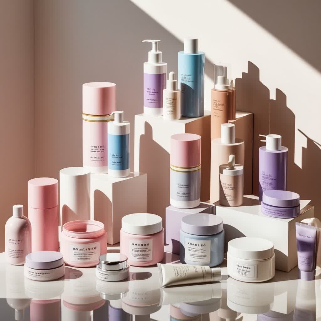 بسته&zwnj;بندی پلاستیکی مواد آرایشی و بهداشتی